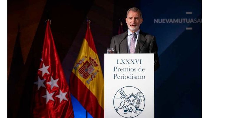 Rey Felipe Premios Periodismo 2024