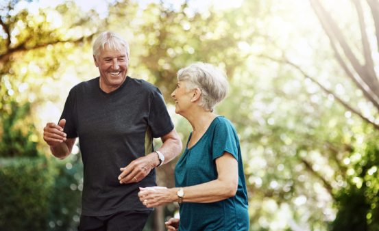 Fitness automatically gets them into the best mood